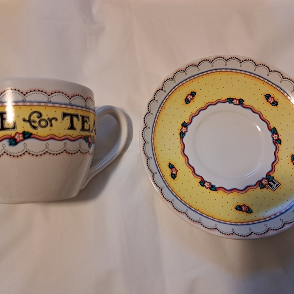 Mary Engelbreit "Time For Tea" Set - Picture 4 of 6